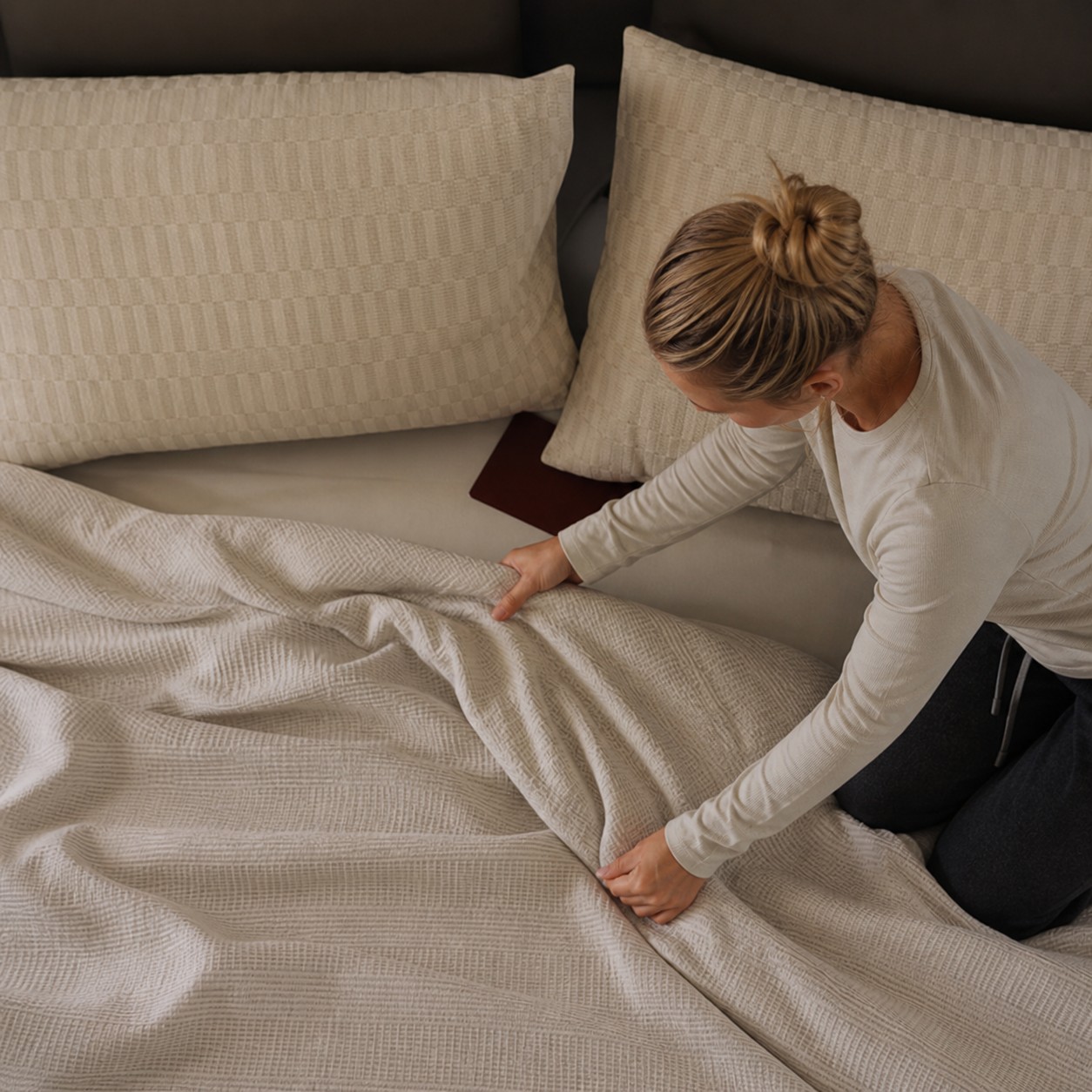 Natural bedding materials
