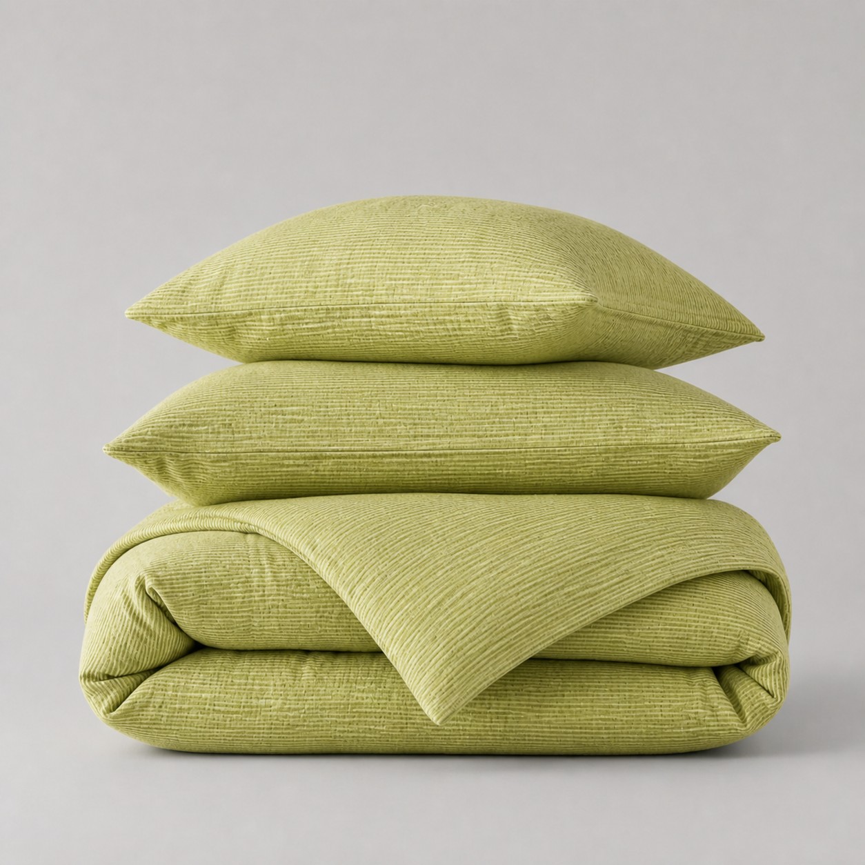 Washed cotton bedding set